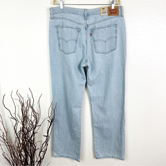 NWT LEVI'S Low Pro Straight Jeans Charlie Won - Light Wash - Picture 5 of 13